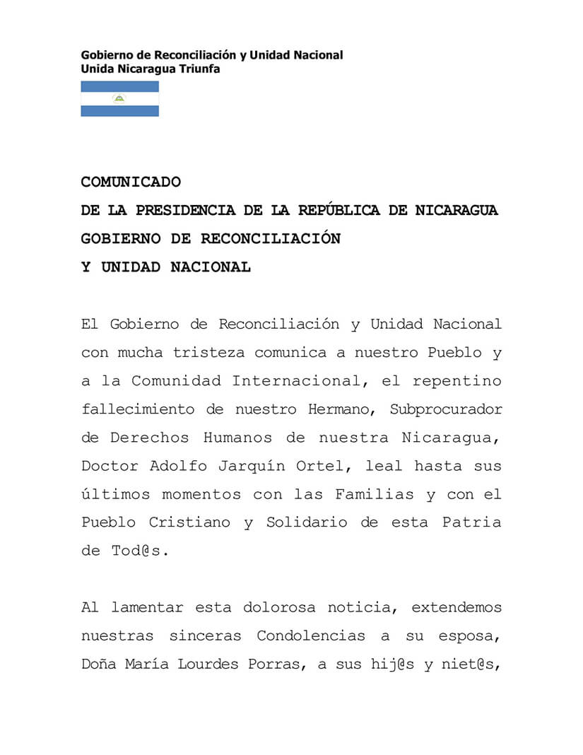 fallece-subprocurador-derechos-humanos-nicaragua-adolfo-jarquin-ortel